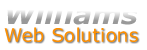 This website is designed and hosted by Williams Web Solutions.  You can get your business online using Williams Web Solutions by clicking here.